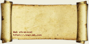 Andjelina Isailović vizit kartica